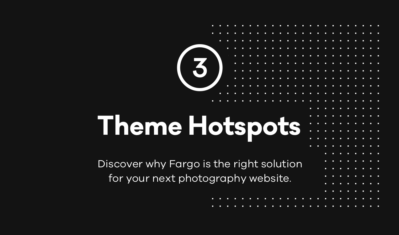 Fargo – A Charming Photography WordPress Theme - 1