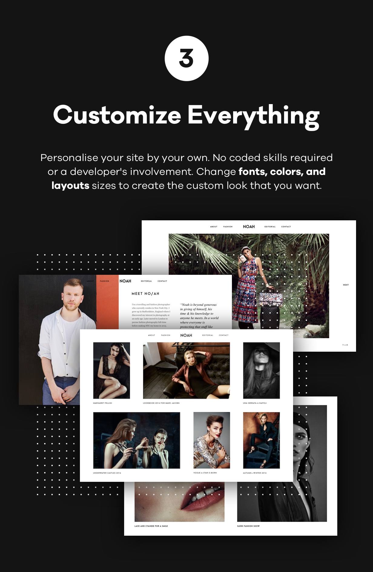 NOAH - A Witty Photography WordPress Theme - 4