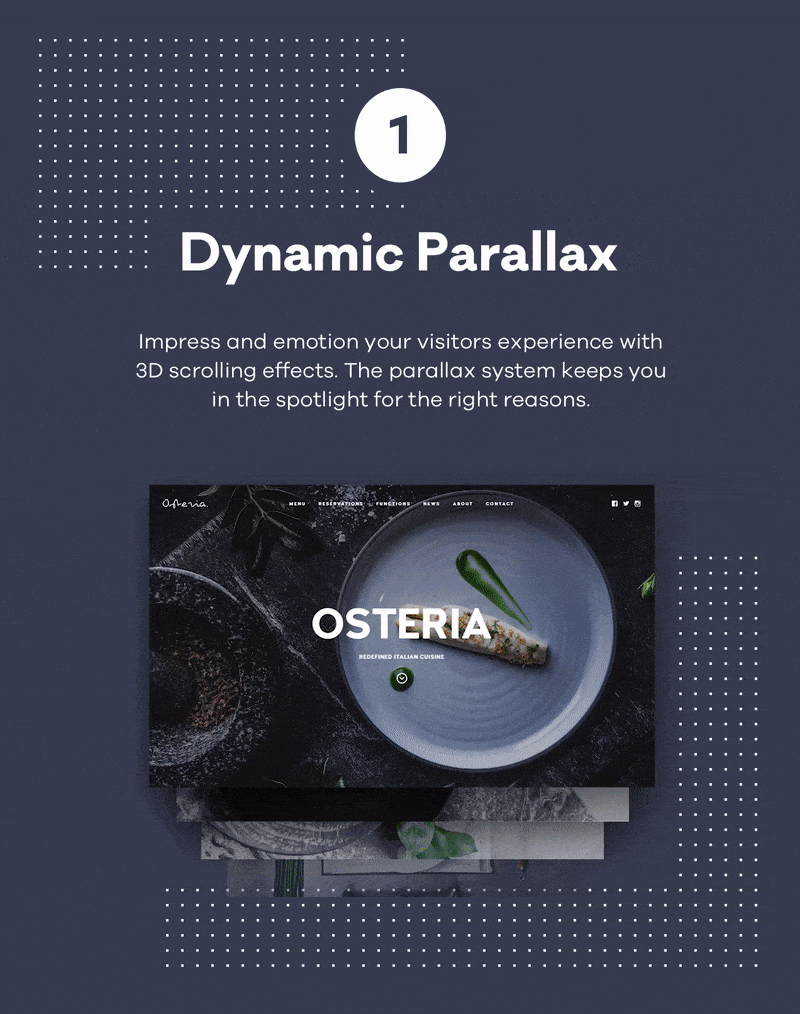 Osteria - An Engaging Restaurant WordPress Theme - 2