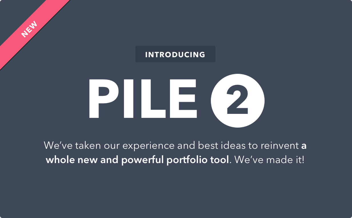 PILE - An Uncoventional WordPress Portfolio Theme - 1