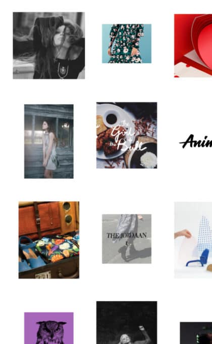 Pile A flexible portfolio WordPress theme Tablet View