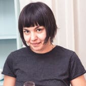 Adela, owner of Adelicii the food blog created with Gema WordPress theme