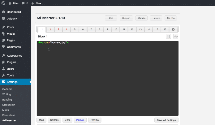How To Insert Ads On Blog Archive Page Silk Wordpress Theme