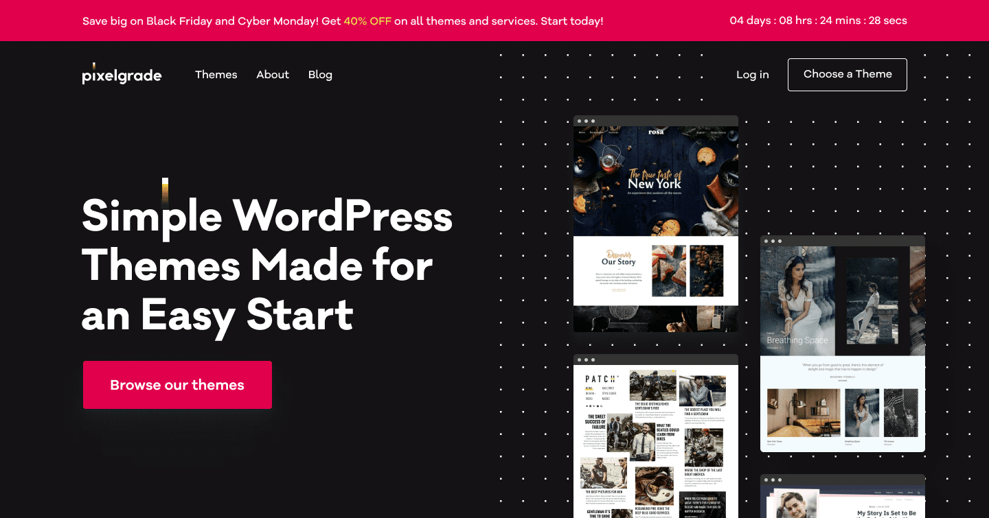 Pixelgrade - Simple WordPress Themes Made for an Easy Start